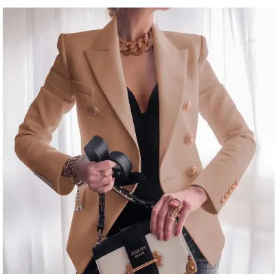 Schicker maßgeschneiderter Blazer mit zeitlosem Charme für Damen Mivona