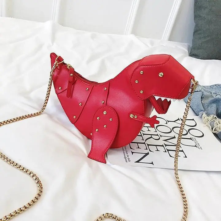 Einzigartige T-Rex Mini-Tasche mit Verspieltem Touch für Damen Mivona