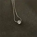 Glamour Chique Minimalistische Halskette für Damen Mivona