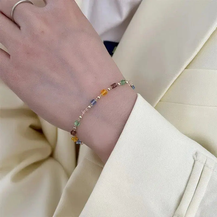 Elegante Natürliche Edelstein-Halskette Für Frauen Mivona