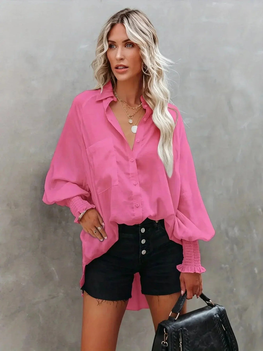 Klassisches Langarmshirt mit Zeitlosem Schnitt für Damen Mivona