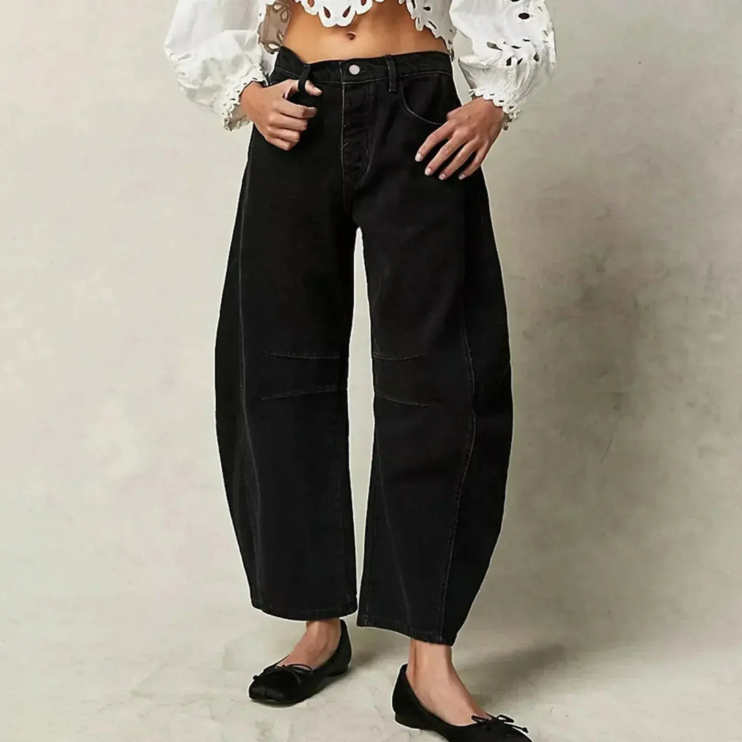 Weit geschnittene Hose mit mühelosem Stil für Damen Mivona