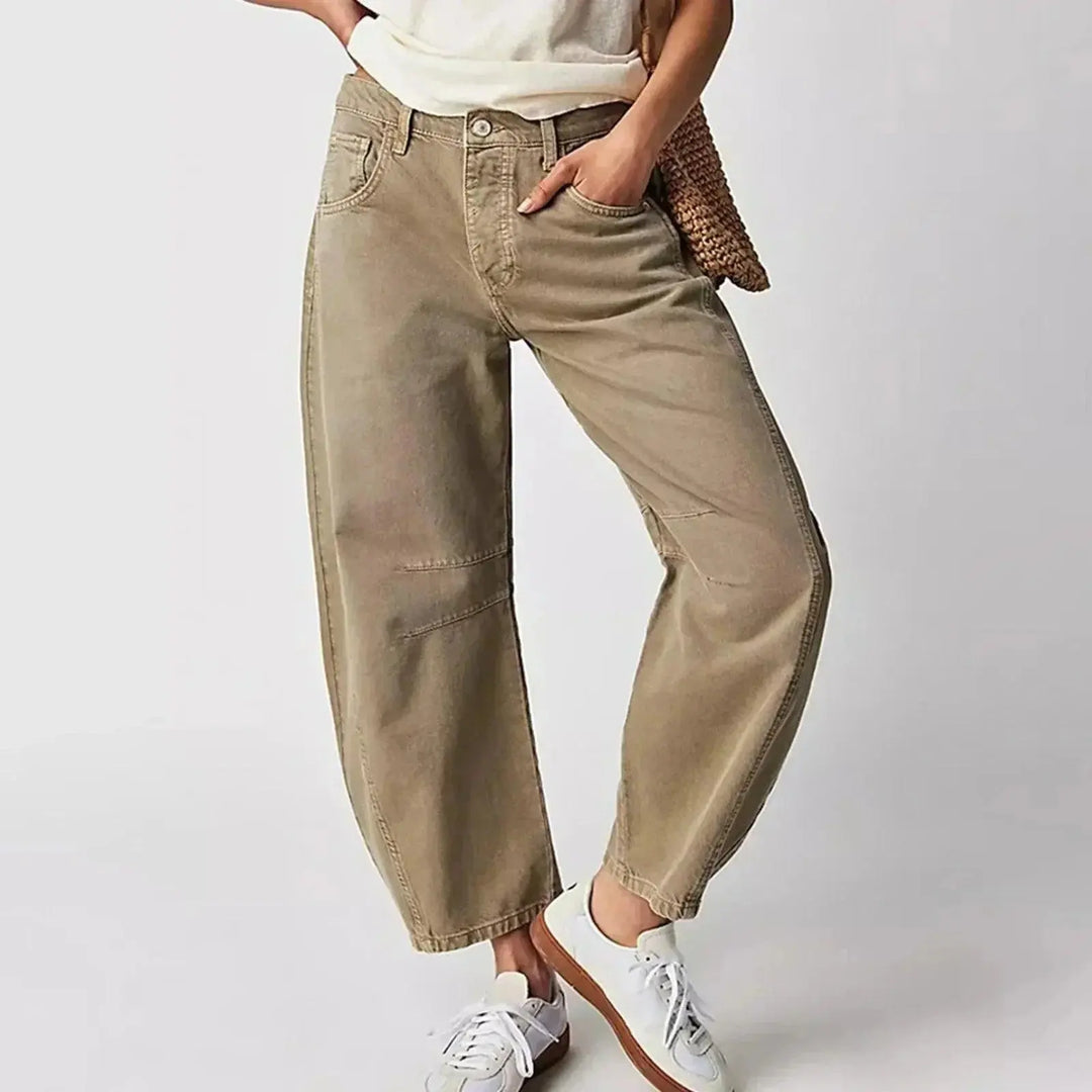 Weit geschnittene Jeans mit lässiger Passform für Damen Mivona