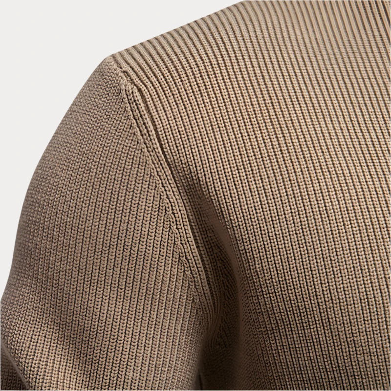 Strickpullover mit Knöpfen für Herren Mivona