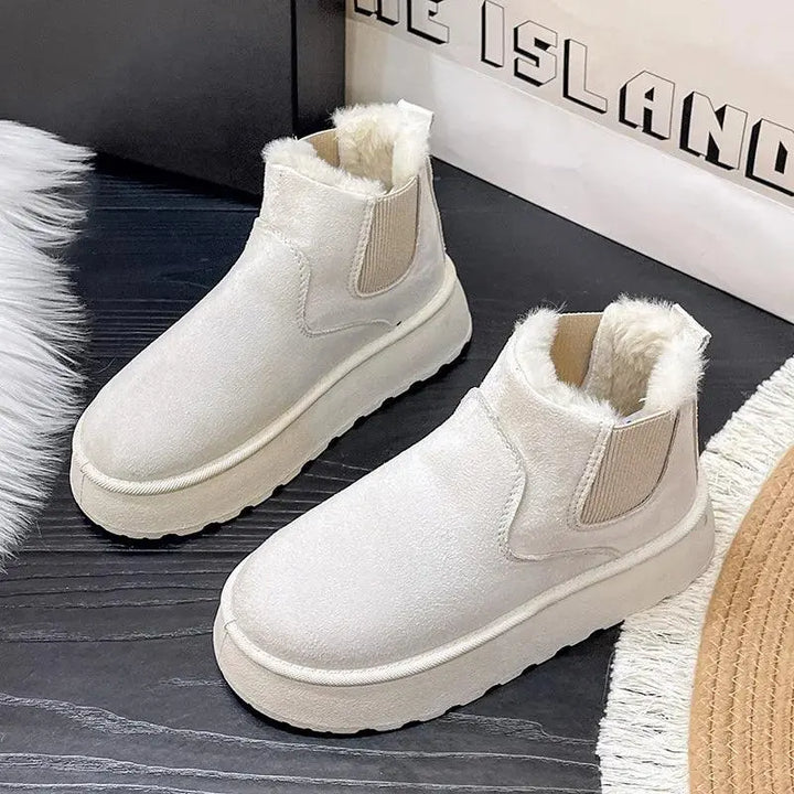 Gemütliche warme Damenstiefeletten Für Frauen Mivona