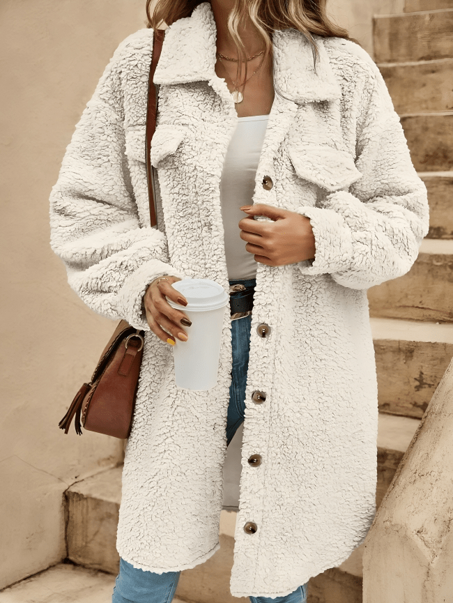 Ultra-Gemütliche Fleece-Winter-Cardigan-Jacke Für Frauen Mivona