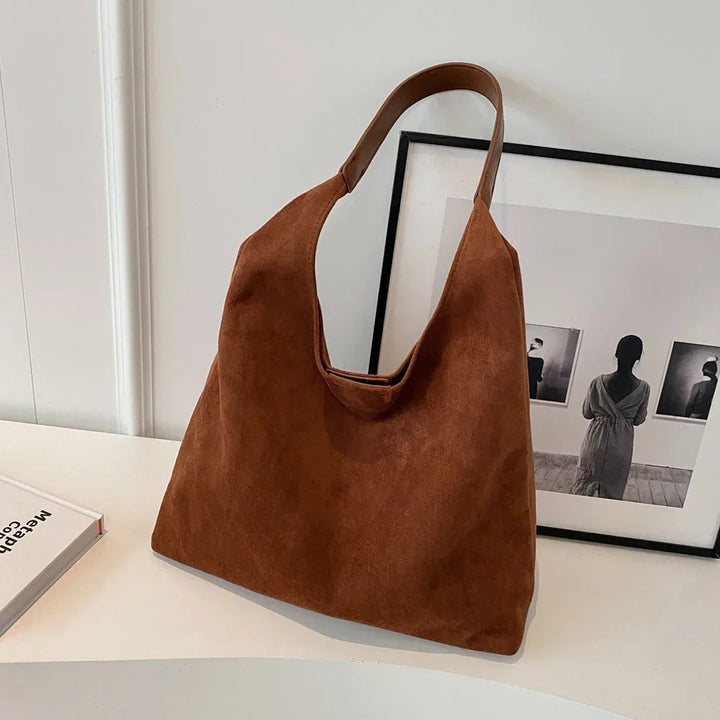 Luxuriöse Samt-Tote-Tasche Für Frauen Mivona