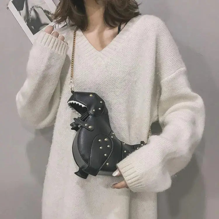 Einzigartige T-Rex Mini-Tasche mit Verspieltem Touch für Damen Mivona