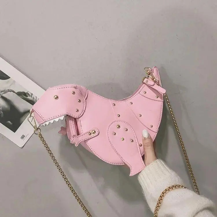 Einzigartige T-Rex Mini-Tasche mit Verspieltem Touch für Damen Mivona