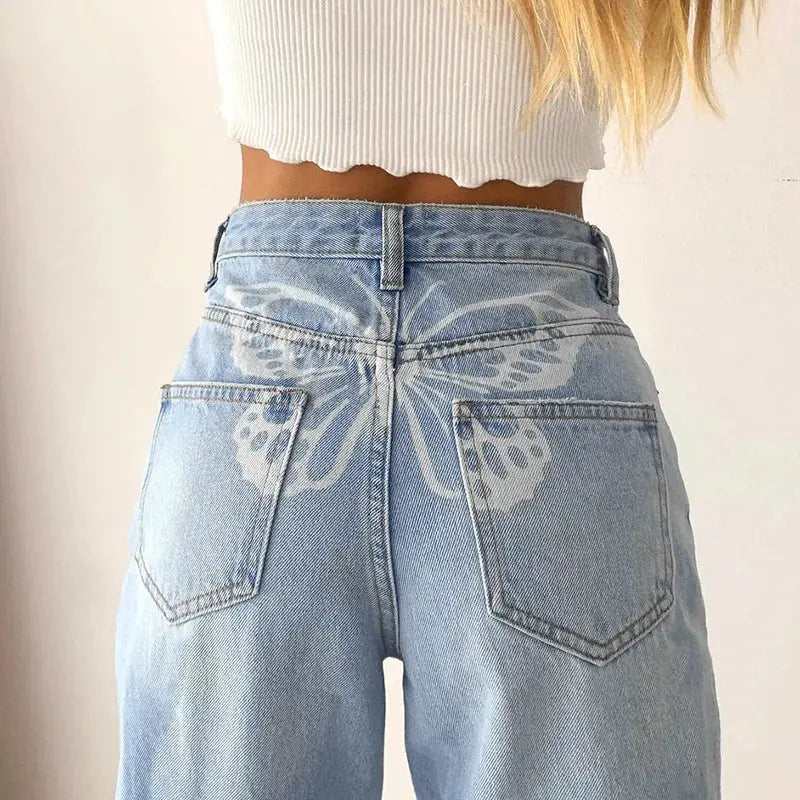 Einzigartige Denim mit markanten Details für Damen Mivona
