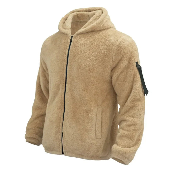 Herren Kapuze Fleece Jacke | Winter Mivona