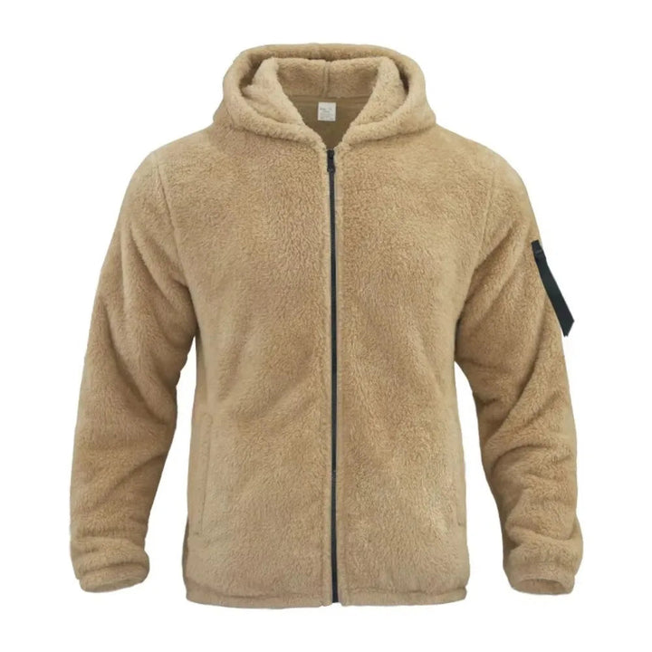 Herren Kapuze Fleece Jacke | Winter Mivona