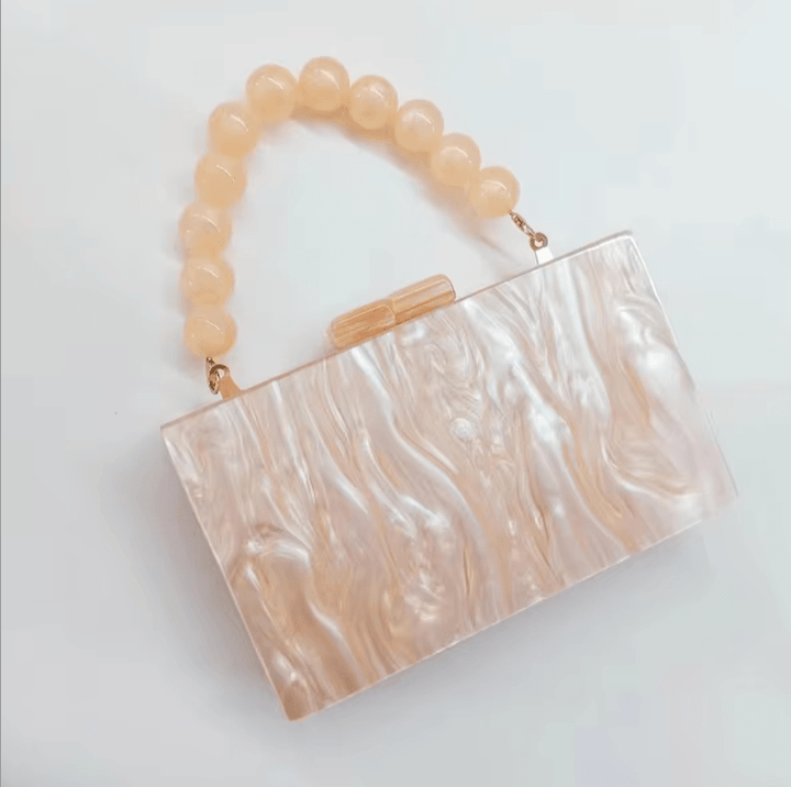 Elegante Acryl-Box-Tasche Für Frauen Mivona