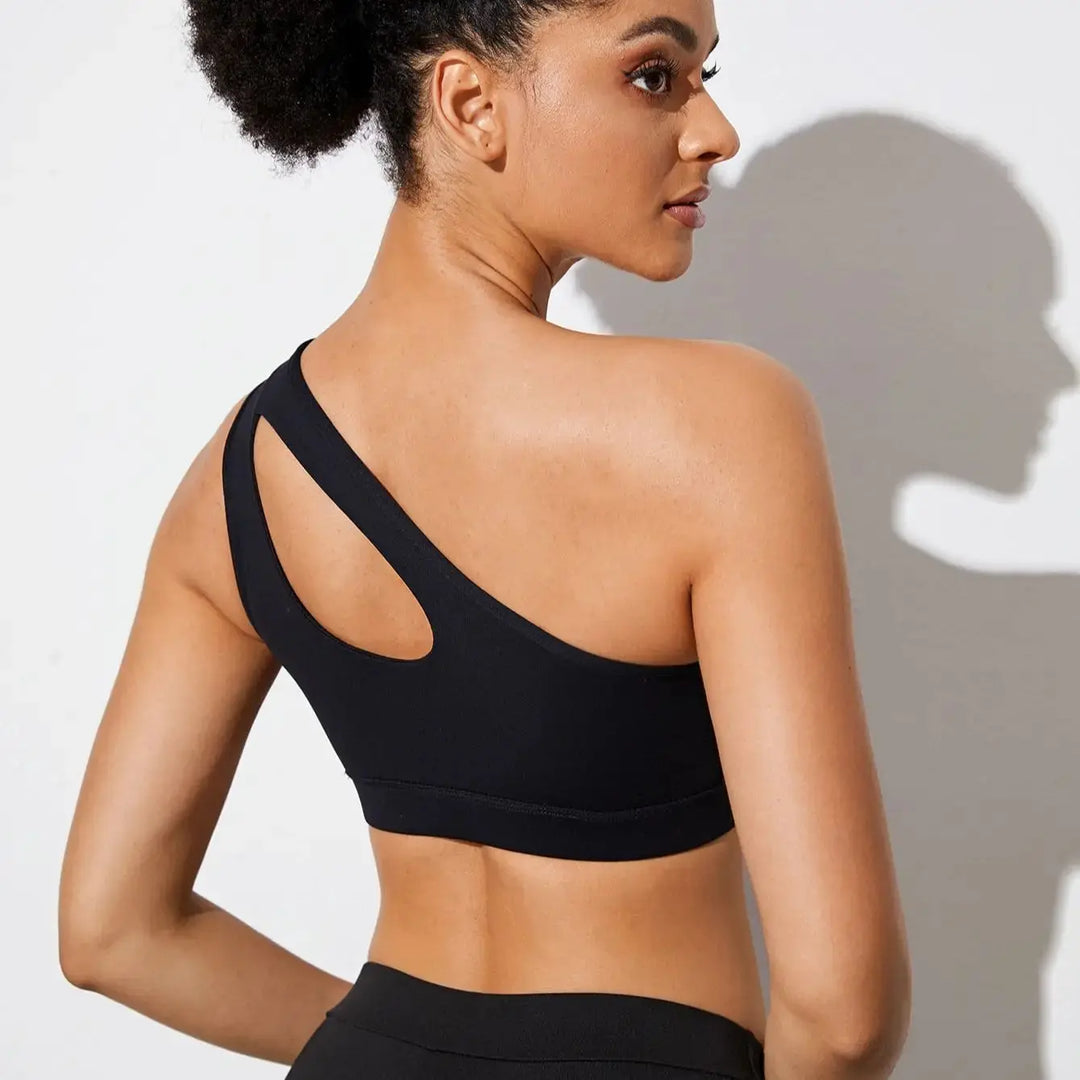 Einseitiger Push-Up-Stoßfester Sport-BH Für Frauen Mivona