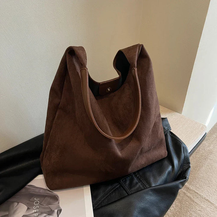 Luxuriöse Samt-Tote-Tasche Für Frauen Mivona