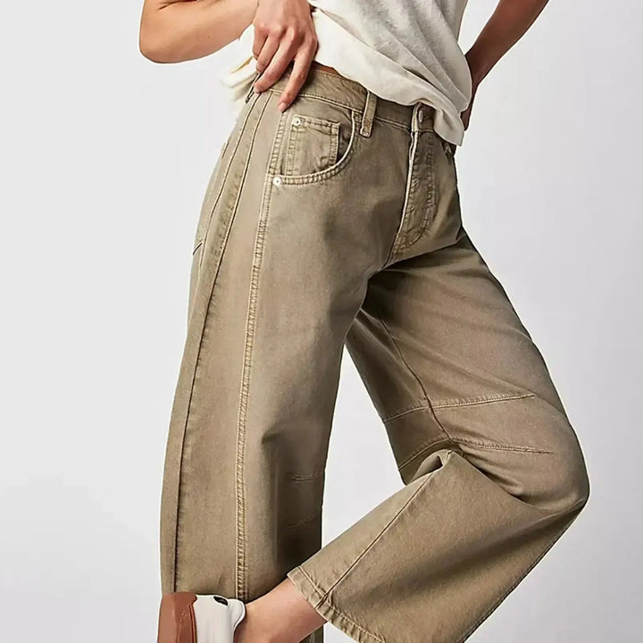 Weit geschnittene Hose mit mühelosem Stil für Damen Mivona