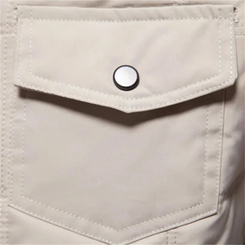 Geknöpfte Steppjacke für Herren Mivona