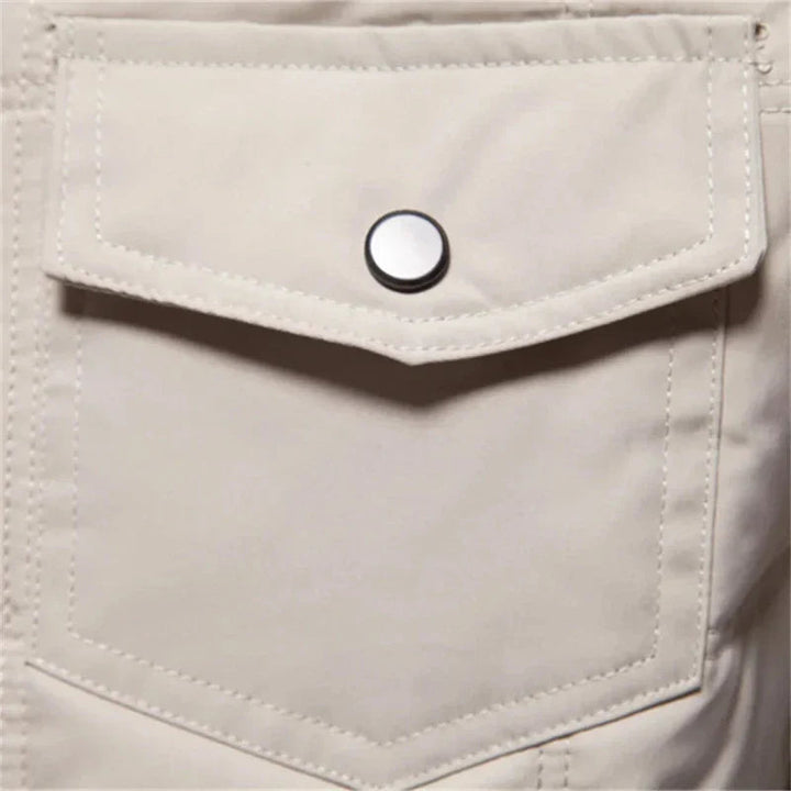 Geknöpfte Steppjacke für Herren Mivona