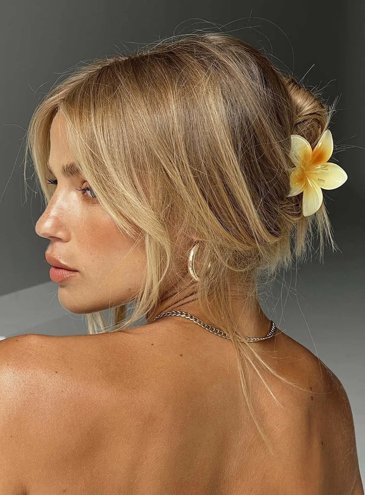 Glänzende Blumen-Haarspange mit elegantem Design Für Frauen Mivona
