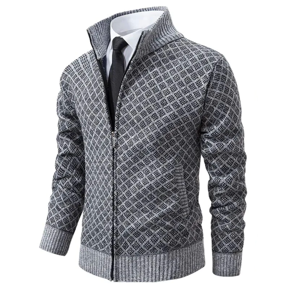 Herren-Rollkragenpullover aus Strick Mivona