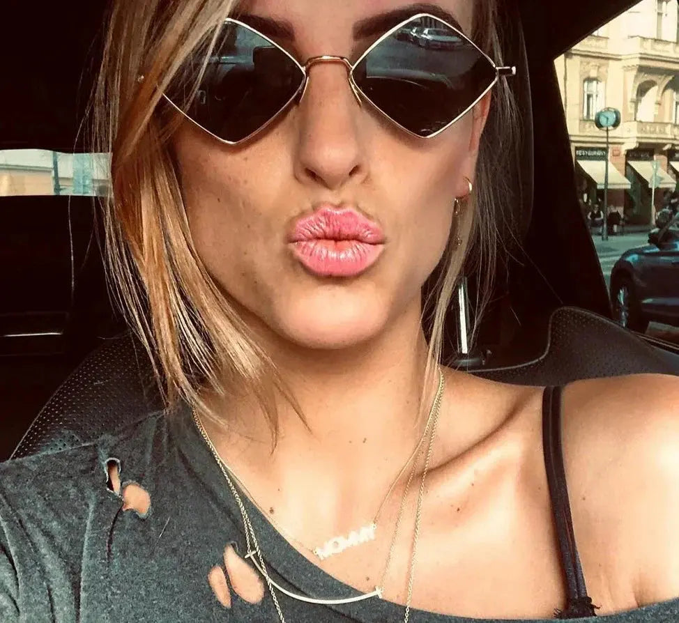 Klassische Vintage Sonnenbrille für Damen Mivona