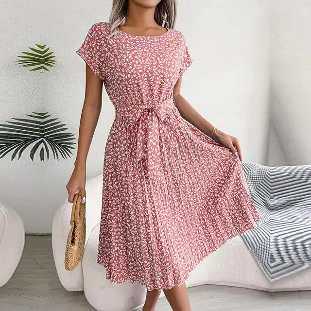 Fließendes Ärmelloses Sommerkleid Für Frauen Mivona