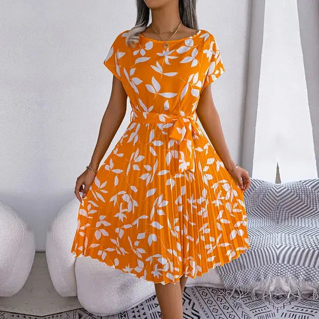 Fließendes Ärmelloses Sommerkleid Für Frauen Mivona