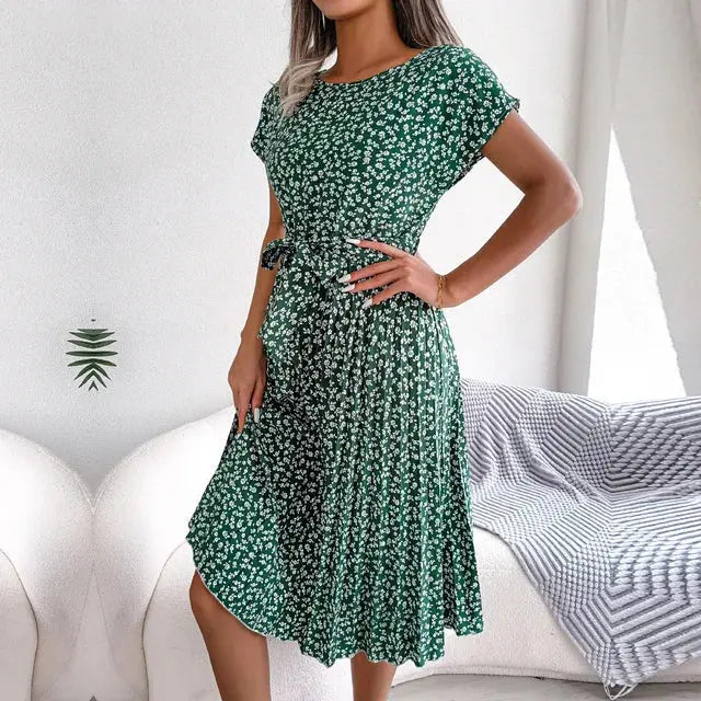 Fließendes Ärmelloses Sommerkleid Für Frauen Mivona