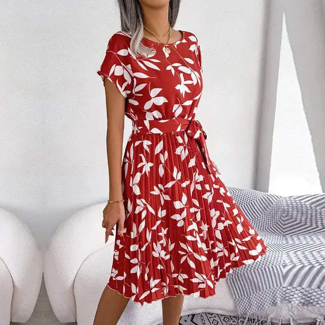 Fließendes Ärmelloses Sommerkleid Für Frauen Mivona