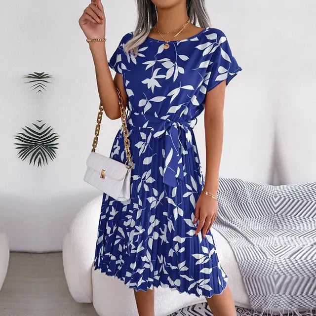 Fließendes Ärmelloses Sommerkleid Für Frauen Mivona