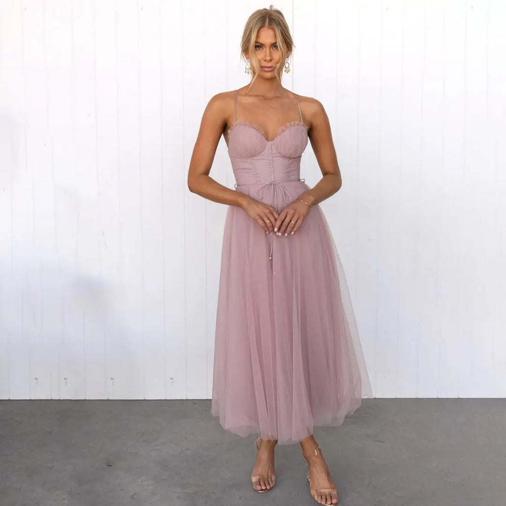 Festliches Midi-Kleid Für Frauen