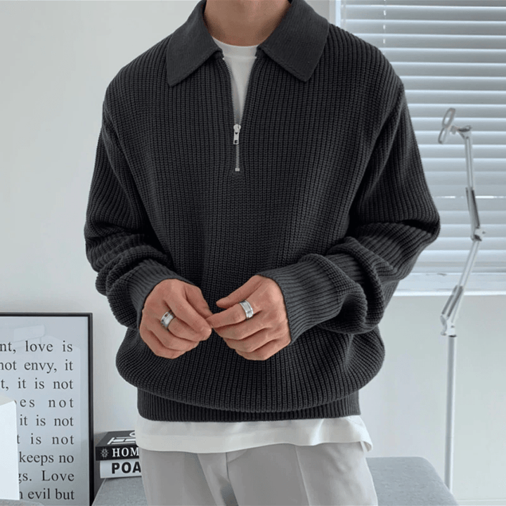 Half Zip Pullover für Herren Mivona