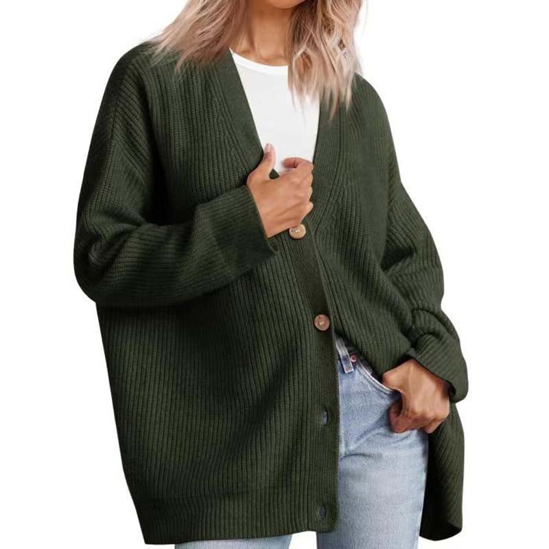 Klassische Offene Strickjacke Für Gemütliches Layering Für Frauen Mivona