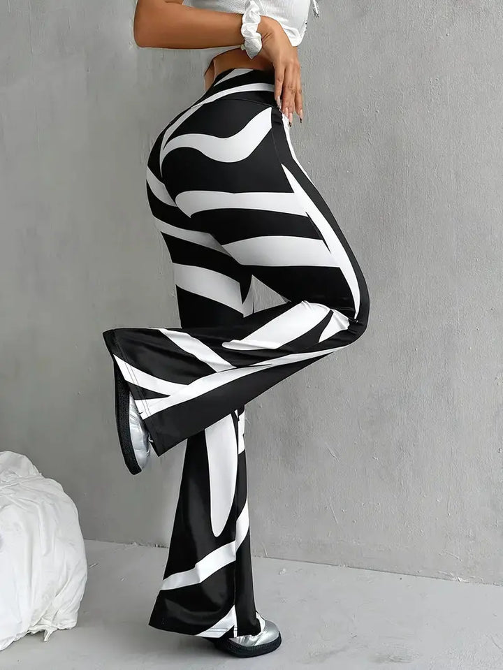 Figurschmeichelnde High-Waist-Stretchhose für Damen Mivona
