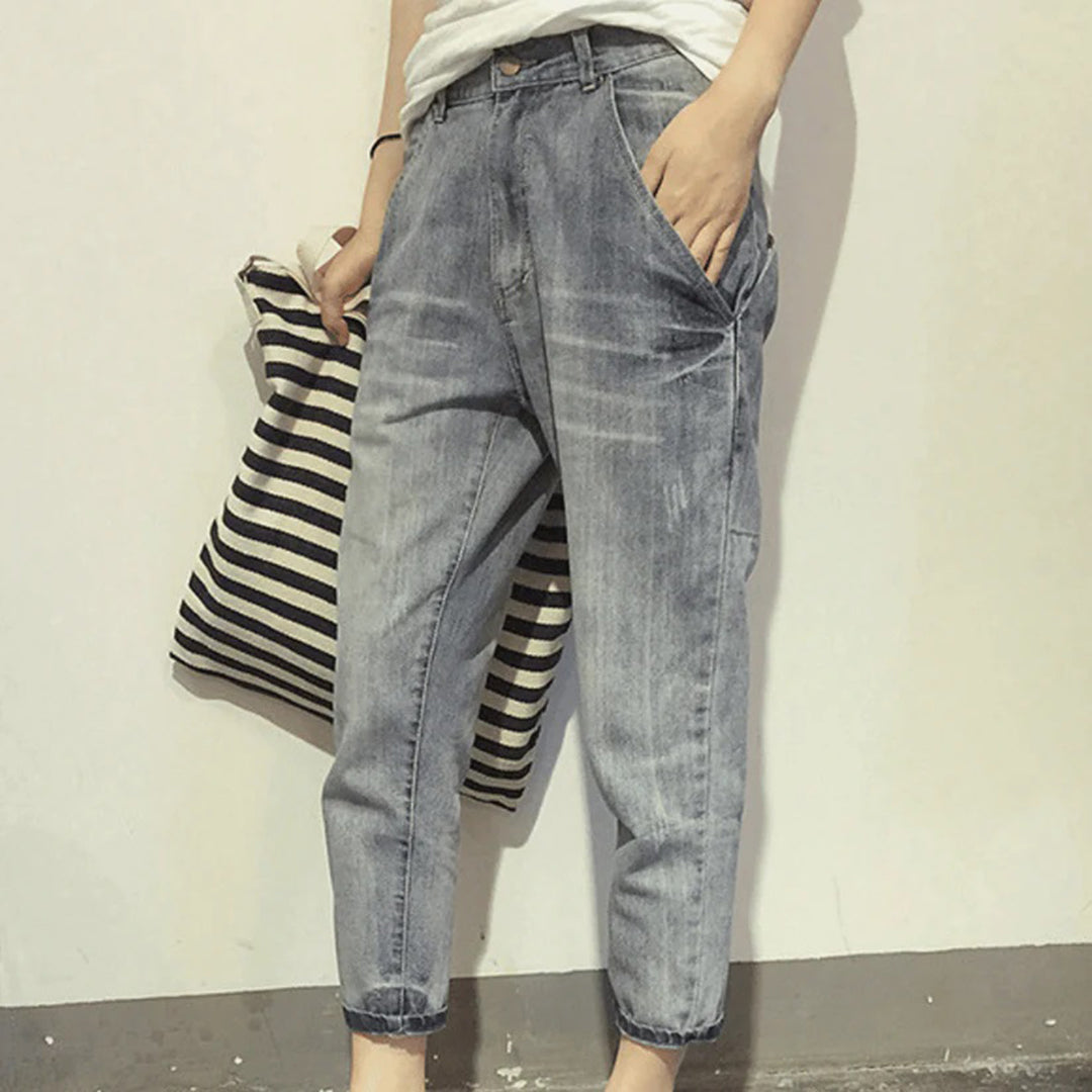 High-Waist-Jeans Für Frauen Mivona