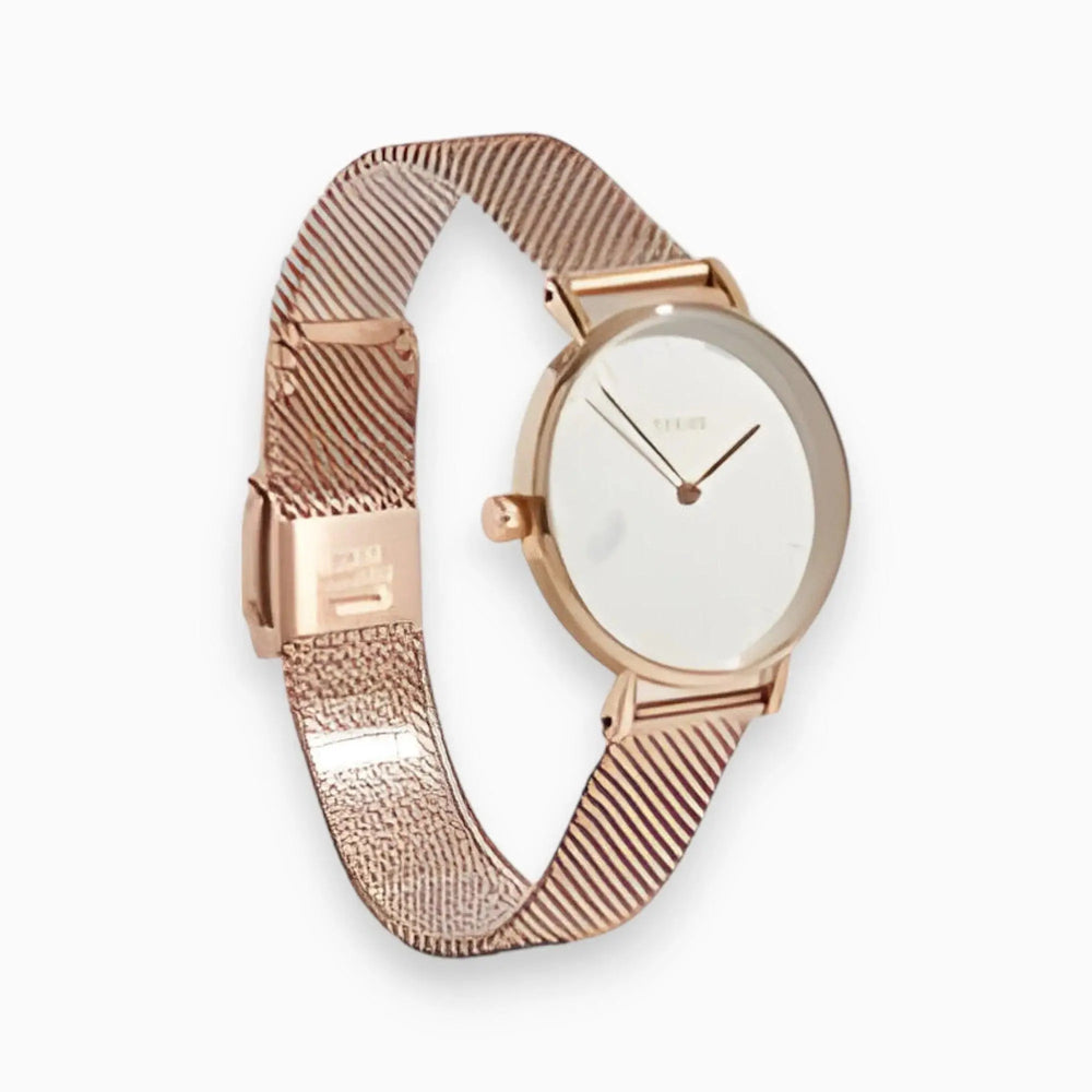 Premium Polierte Edelstahl-Uhr Für Frauen Mivona