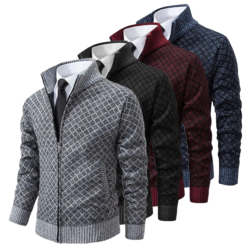 Herren-Rollkragenpullover aus Strick Mivona