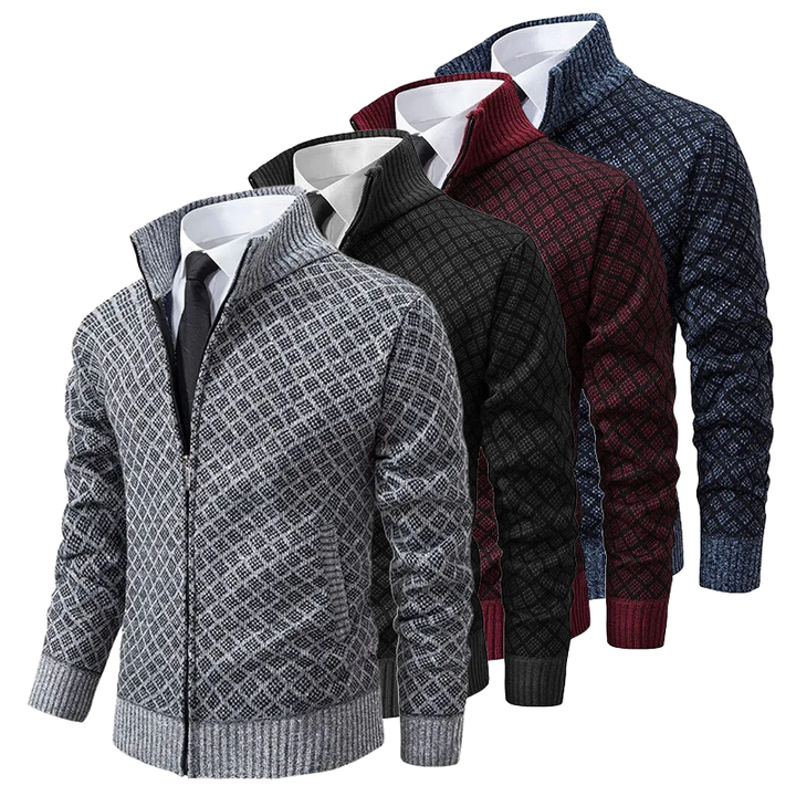 Herren-Rollkragenpullover aus Strick Mivona
