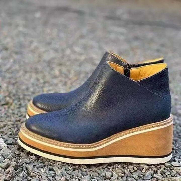 Stilvolle Plateau-Stiefeletten Für Frauen Mivona