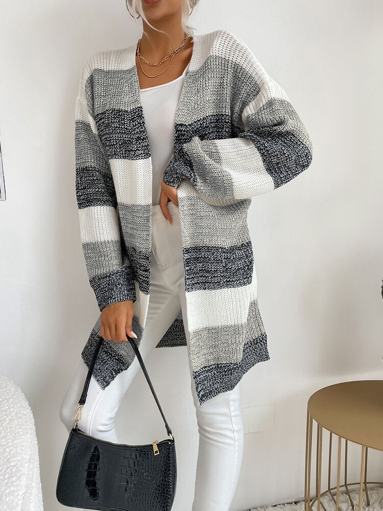 Strickjacke mit Langarm Für Gemütlichen Stil für Frauen Mivona