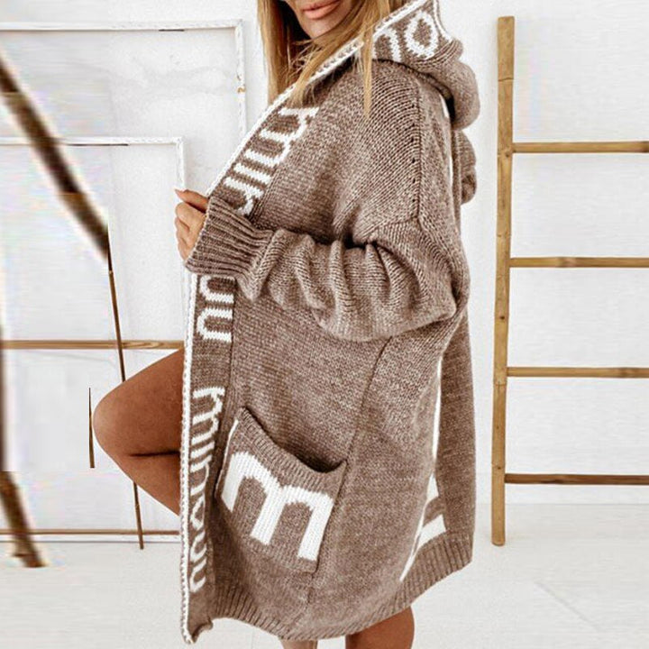 Schicker Oversize-Strickcardigan für Damen Mivona