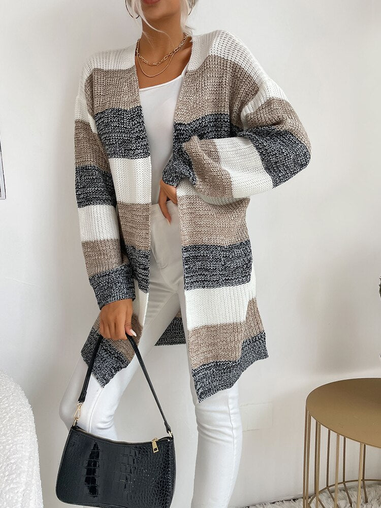 Strickjacke mit Langarm Für Gemütlichen Stil für Frauen Mivona