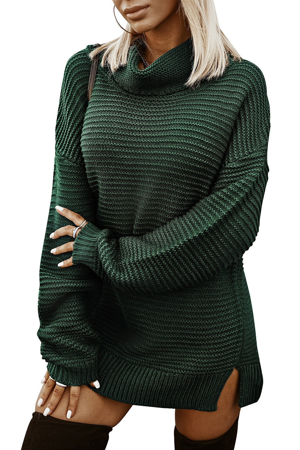 Eleganter Strickpullover mit Spitzen-Detail Für Frauen Mivona