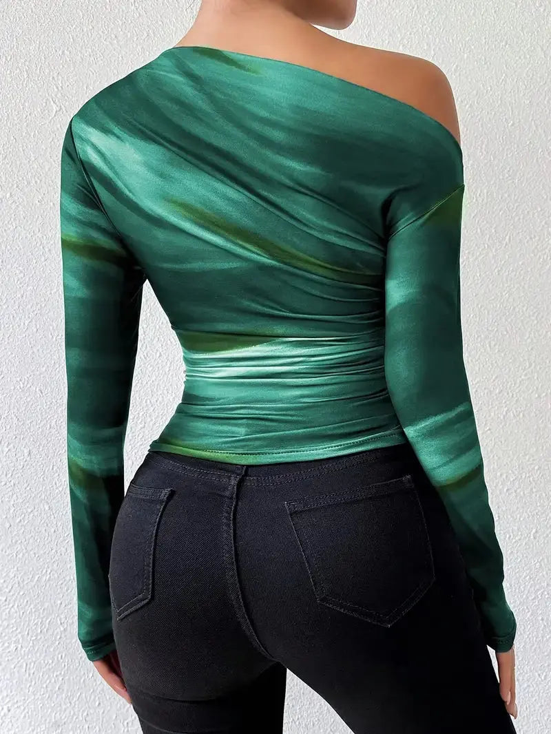 Off-Shoulder-Top mit Schmeichelhafter Passform für Damen Mivona