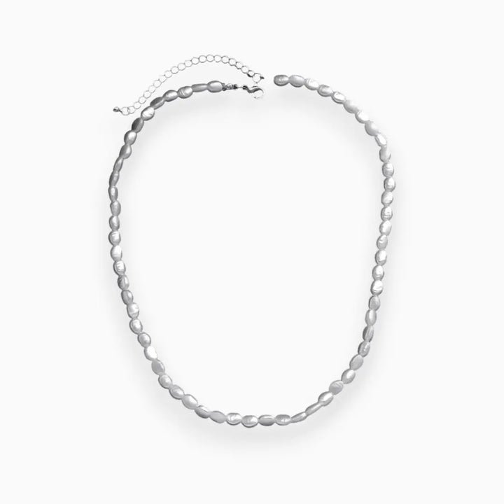 Strahlende Nordlicht Silber Choker Halskette Für Frauen Mivona