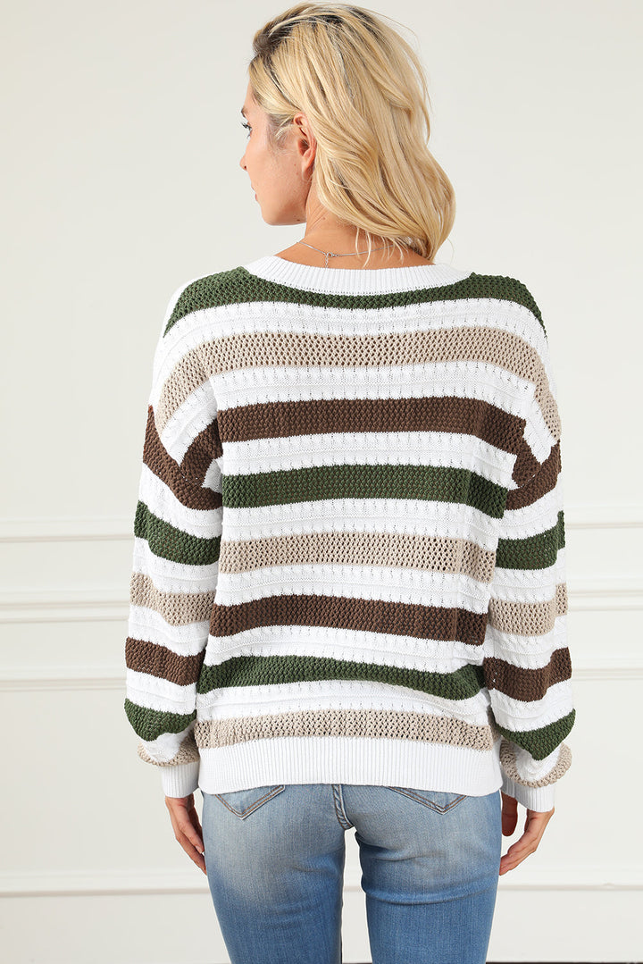 Schicker Strickcardigan mit Knopfleiste für Damen Mivona