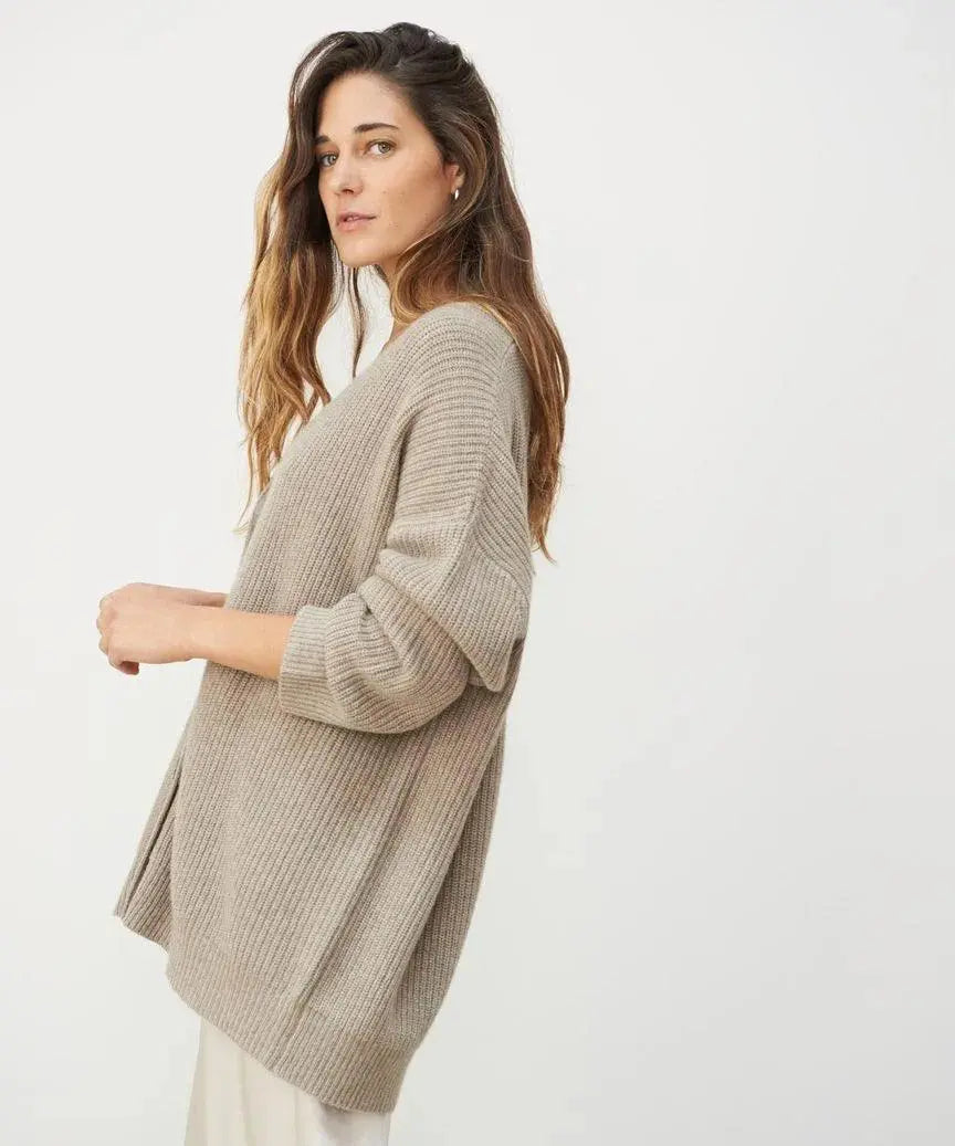 Gemütlicher Strick Cardigan mit elegantem Komfort für Damen Mivona