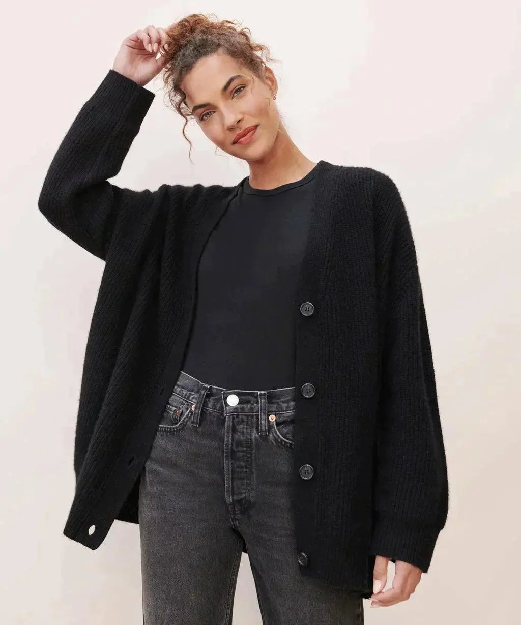 Gemütlicher Strick Cardigan mit elegantem Komfort für Damen Mivona