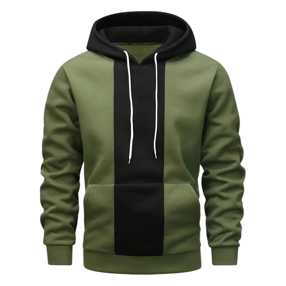 Moderner Hoodie Mit Fronttasche Für Herren Mivona