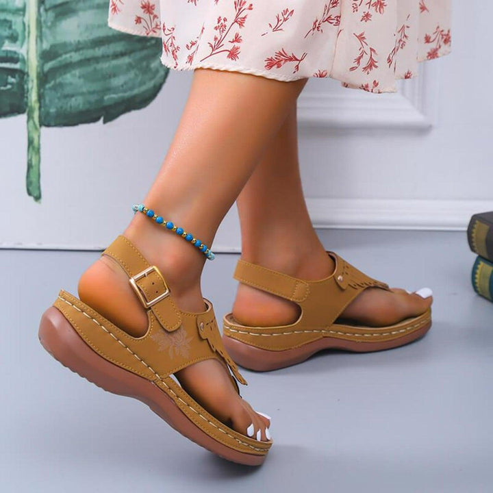 Sandalen mit Quasten für den Sommer für Frauen Mivona